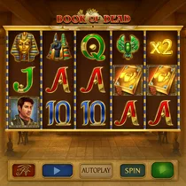 Betzino - Book of Dead Slot Game - Play'n GO